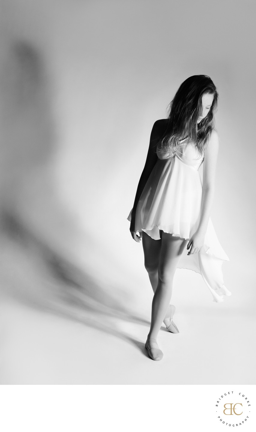 Movement in light portrait Johannesburg soft tonal study