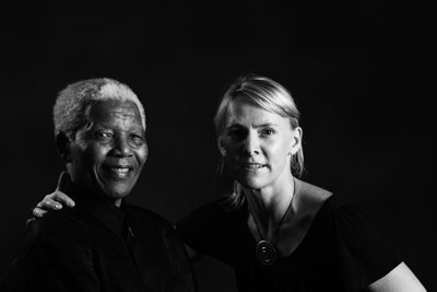 JOHANNESBURG: Bridget Corke Nelson Mandela
