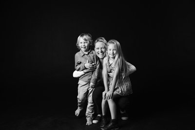JOHANNESBURG: Bridget Corke With Lindy Norton Children