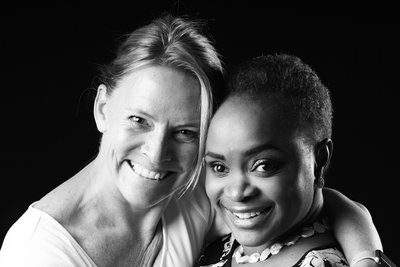 JOHANNESBURG: Bridget Corke With Josina Machel