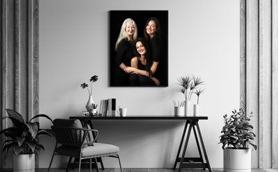 Framed Colour Family Portrait