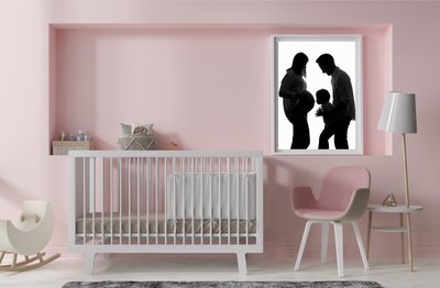 Professional Framed Maternity Print