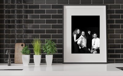 Framed Family Photo