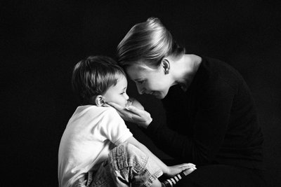 Mother and Son Nose to Nose Connection