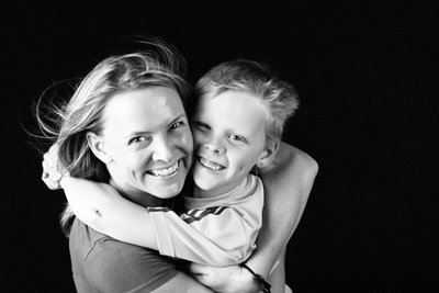 Johannesburg Mother Son Portrait – Radiant Embrace