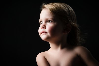 Child portrait in Johannesburg | soft side light