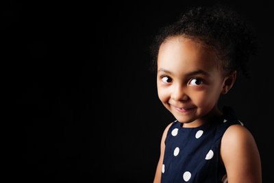Child portrait in Johannesburg | polka-dot grace