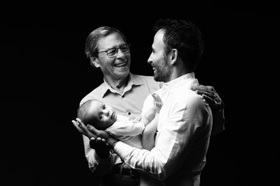 Three Generation Family Portrait