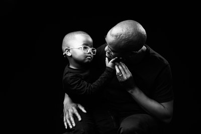 Father and Son Portrait