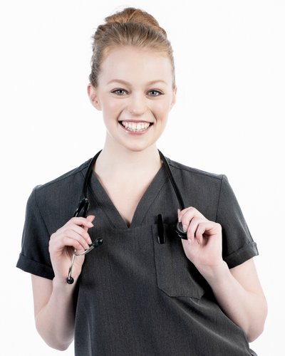 Bright Professional Portrait of a Nurse