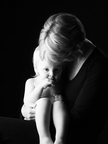 Johannesburg Mother Son Portrait – Protective Embrace