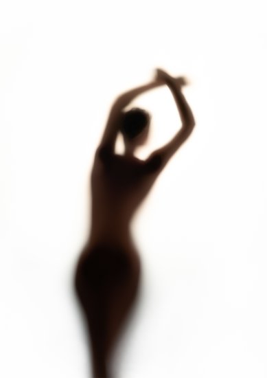 Ethereal Grace: A Soft Focus Silhouette