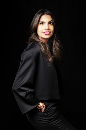 Poised and Professional in All Black