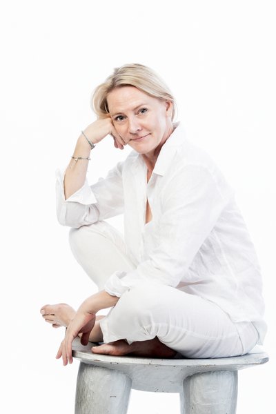 Studio Portrait of Photographer Bridget Corke