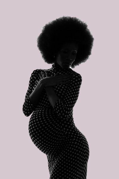 Afro Polka Dot Dress