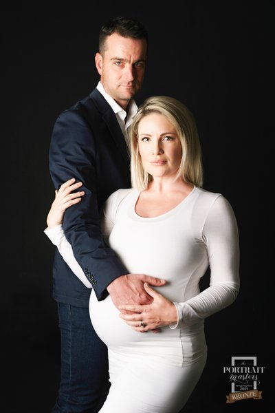 Husband & Wife Maternity Photo