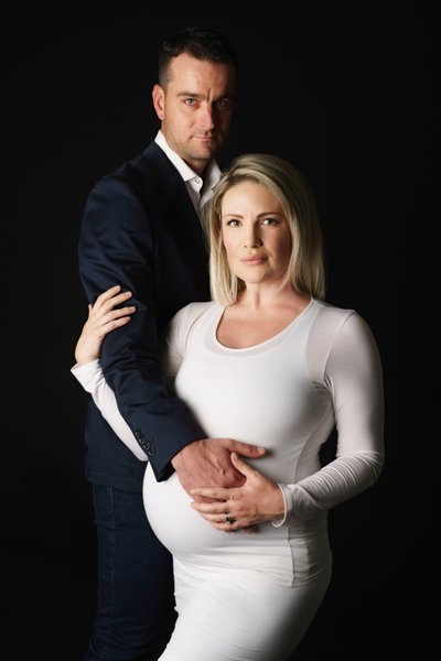 Husband & Wife Maternity Photo