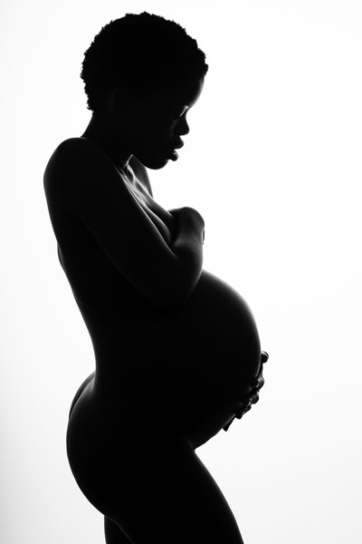 Timeless Silhouette of Expectant Mother