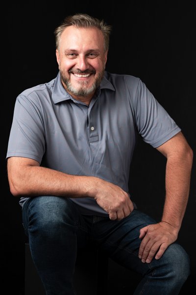 Relaxed Portrait of a Man in Casual Attire