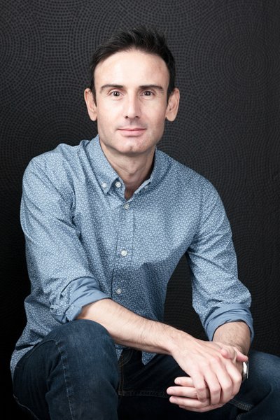 Casual Portrait of a Man in a Patterned Shirt