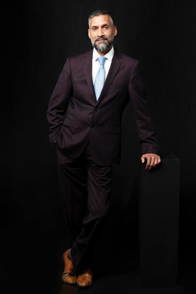 Full-Length Professional Portrait of a Man in a Suit