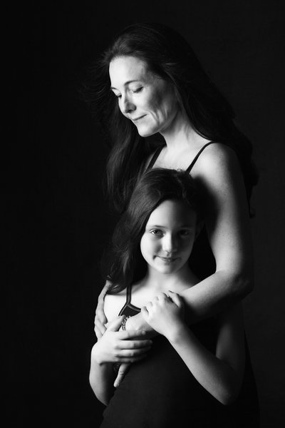 Award-Winning Mother and Daughter Portrait