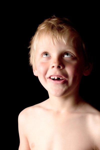 Gleeful Glance: Award-Winning Child Portrait