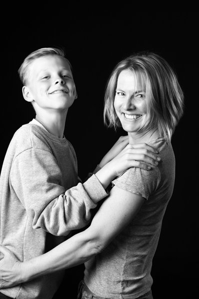 Johannesburg Mother Son Portrait – Confident Teen