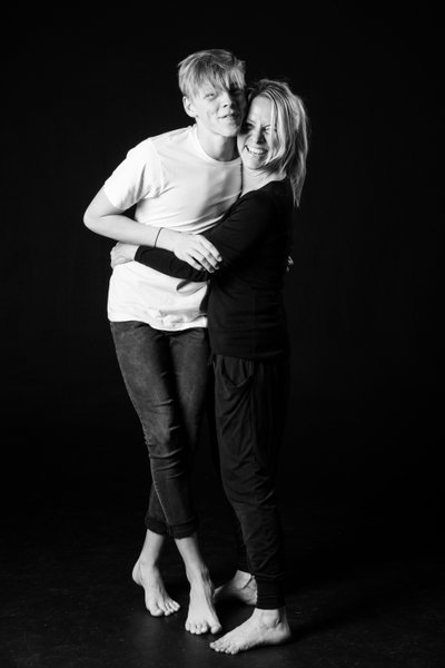 Johannesburg Mother Son Portrait – Playful Connection