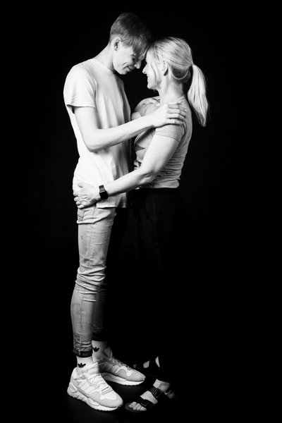 Johannesburg Mother Son Portrait – Gentle Embrace