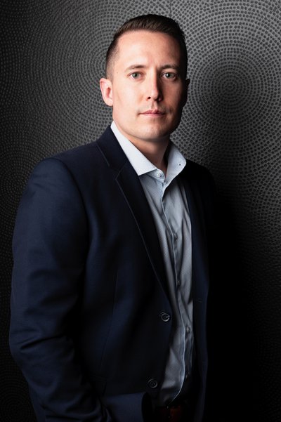 Confident business executive headshot Johannesburg