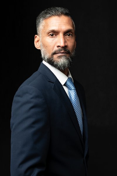 Business leadership headshot Johannesburg studio