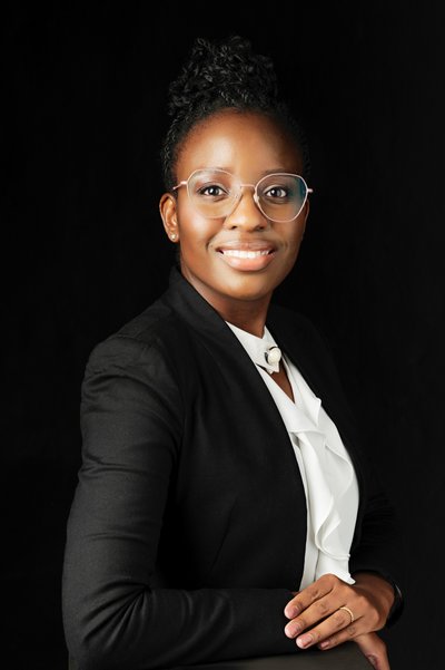 Structured executive portrait Johannesburg studio