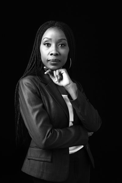 Professional businesswoman portrait Johannesburg