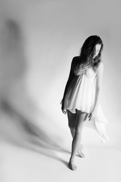 Movement in light portrait Johannesburg soft tonal study