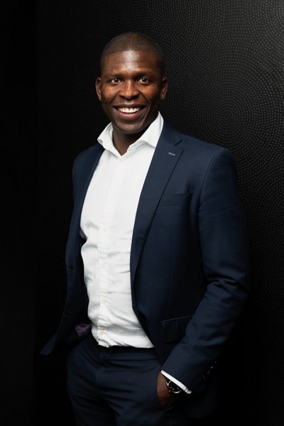 Modern executive headshot Johannesburg studio