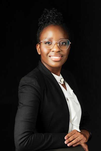 Structured executive portrait Johannesburg studio