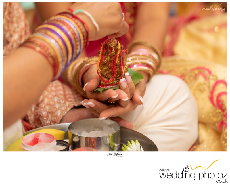 Indian wedding tradition Ganesh Pooja Harrow Watford UK