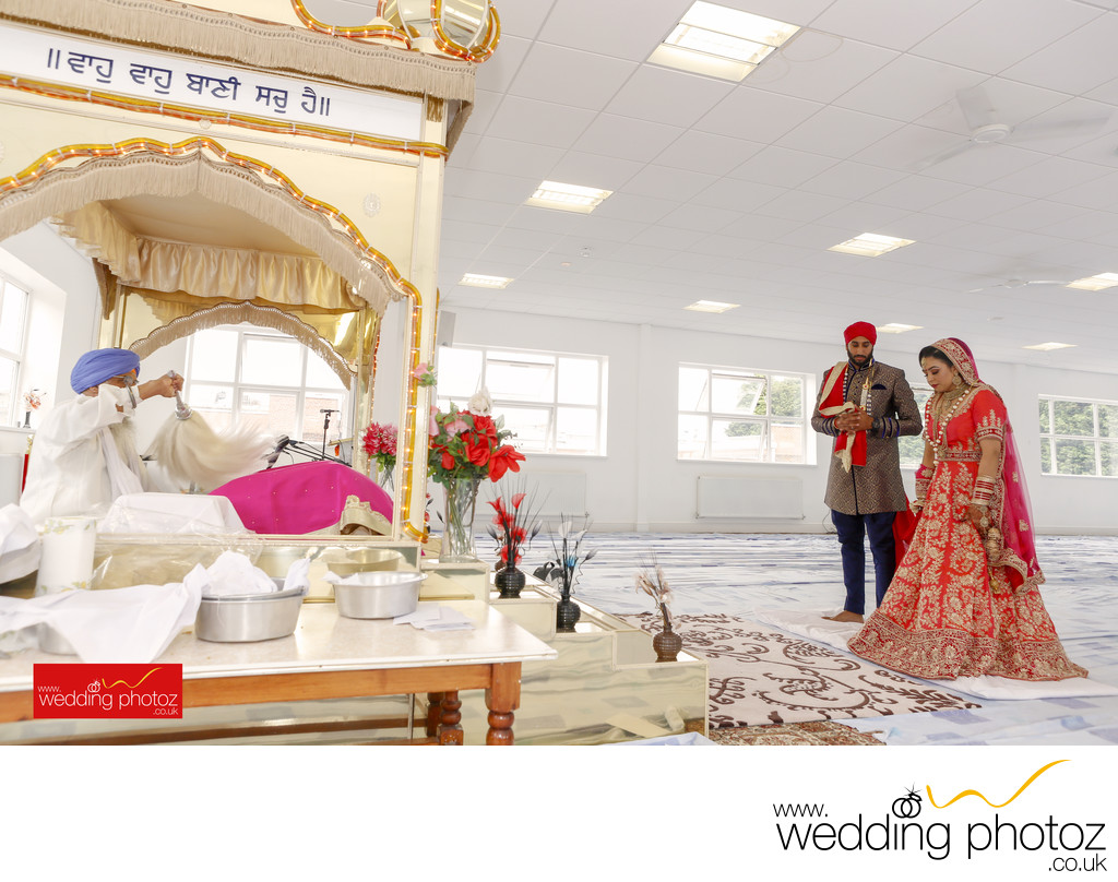 Sikh Wedding Photography Birmingham Gurudwara