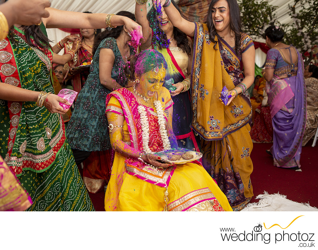 Pithi Pre-wedding Ceremony Photography