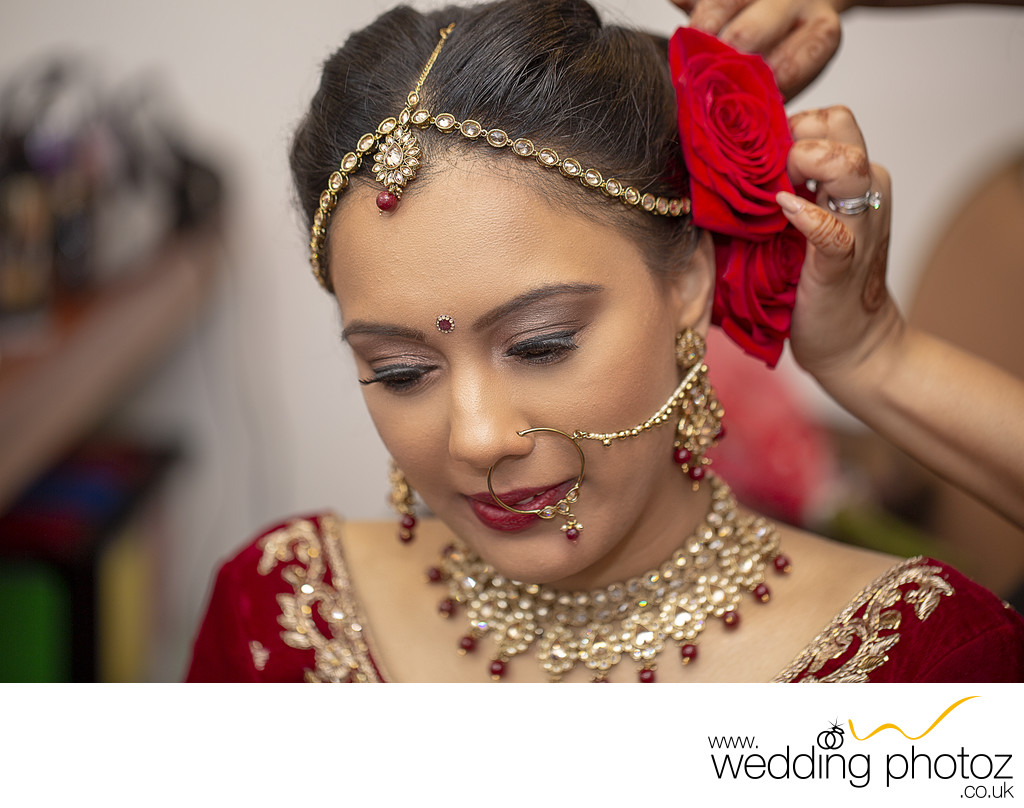 Indian Bridal makeup photography