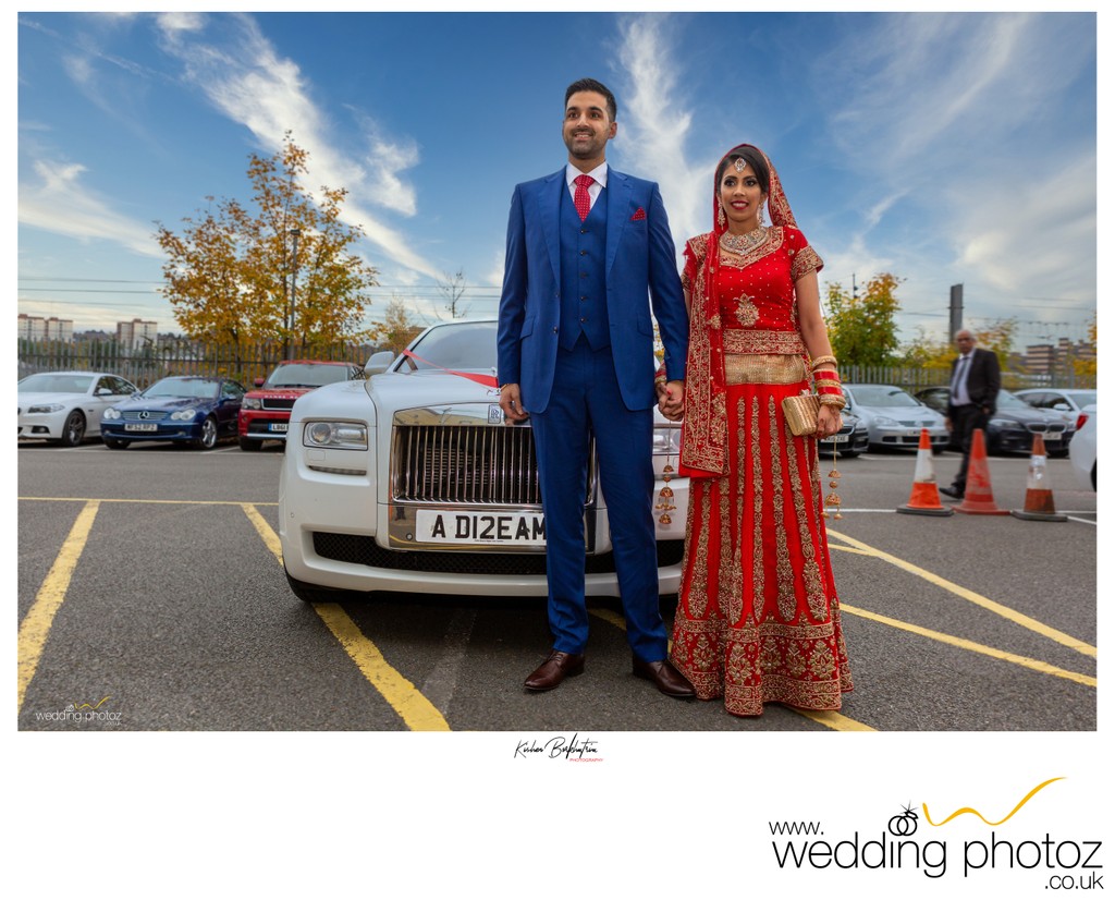 Sikh bride and groom photographer london harrow