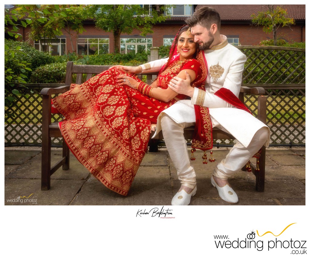 Indian wedding photography at the Mercure Daventry Court