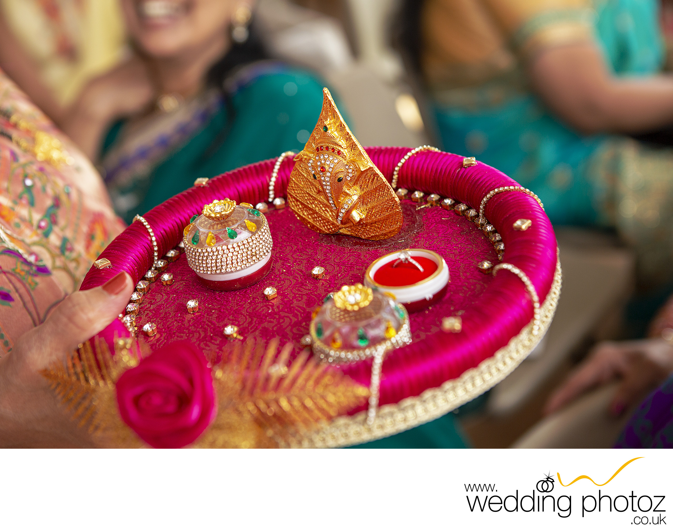 Bridal engagement ceremony photography