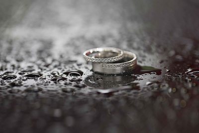 Wedding Ring photography with the details