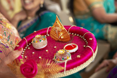 Bridal engagement ceremony photography