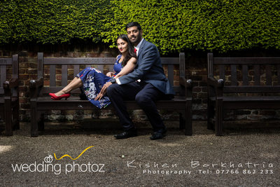 Holland Park Pre-Wedding engagement photo-shoot London