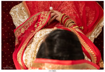 Indian bridal outfit wedding photographer watford uk