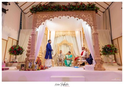 Bhaktivedanta Manor wedding photography