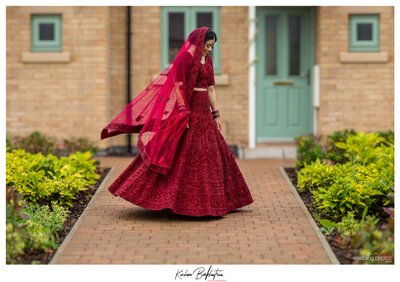 Sikh bridal photography in London